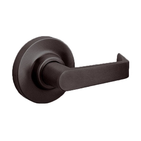Dorma Key-In-Rectangular Lever, Passage Function, Lever Always Active, 695 Dark Bronze Finish 8R23-695